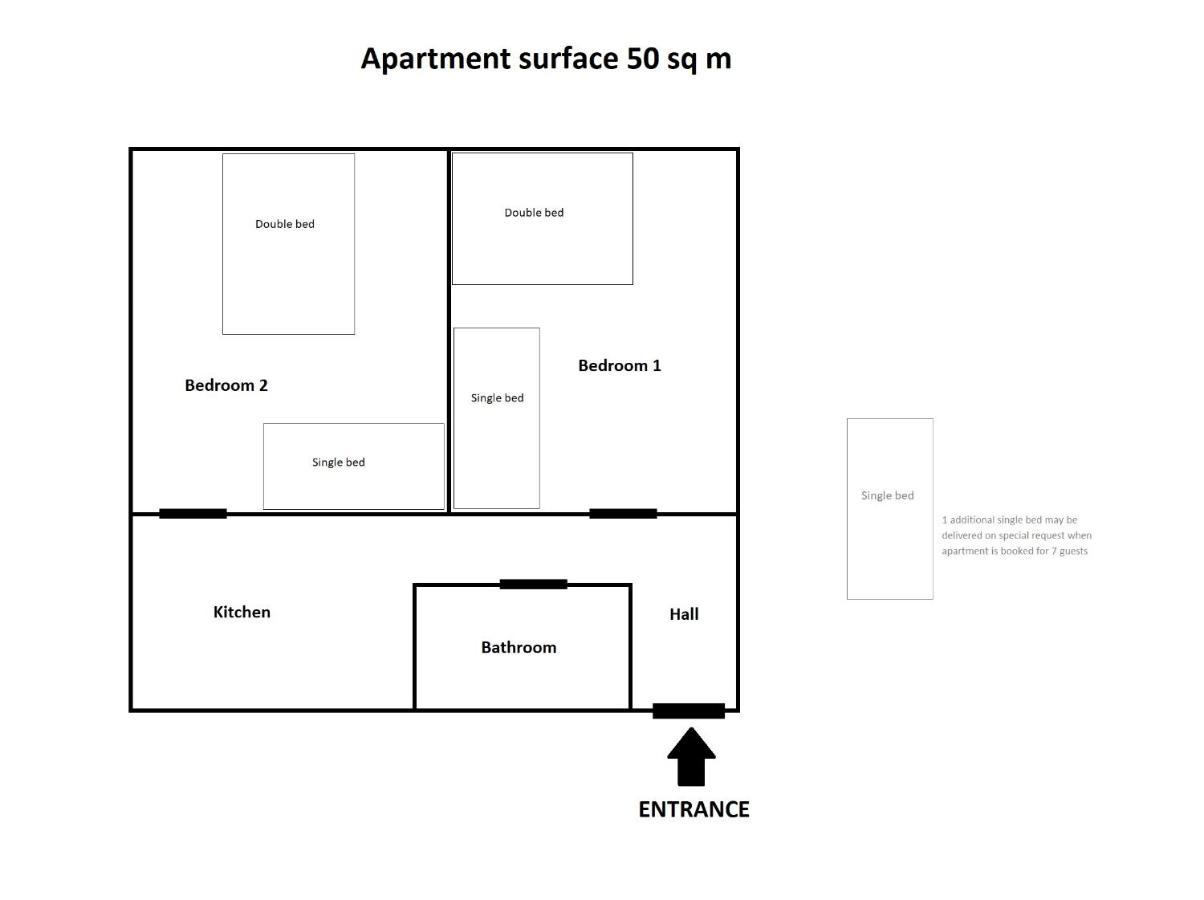 Light Apartment Zyblikiewicza Street Краков Экстерьер фото